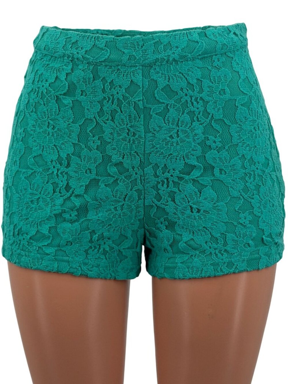 Forever 21 Seafoam Green Lace Shorts S | Grunge Fairycore Festival Coquette Boho